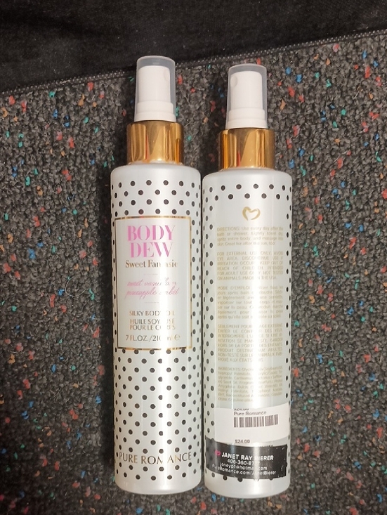 Pure Romance Other - Pure Romance Body Dew Sweet Fantasie - Sweet Vanilla And Pineapple Sorbet